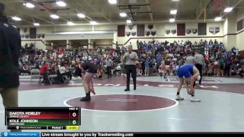 132 lbs Round 3 - Kole Johnson, Crestwood vs Dakota Mobley, Greene County