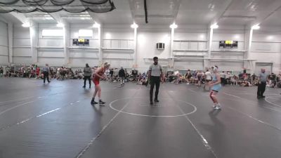 100 lbs Round 5 (8 Team) - Calvin Kocher, SHWA vs Wesley Pollock, CrossRoads Wrestling