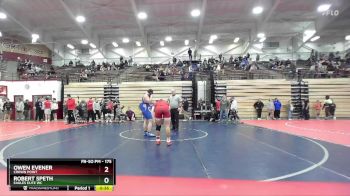 175 lbs Cons. Round 3 - Owen Evener, Crown Point vs Robert Speth, Eagles Elite Wc