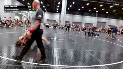 288 lbs Round 6 (8 Team) - Steele Brown, MF Dynasty vs Elisha Johnson, Indiana Outlaws
