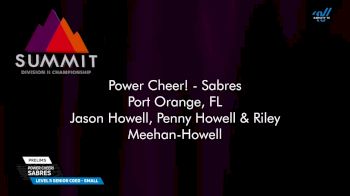 Power Cheer! - Sabres [2025 L5 Senior Coed - Small Prelims] 2025 The D2 Summit