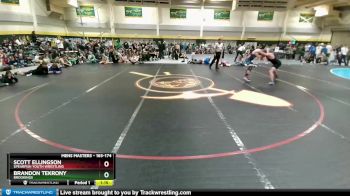 165-174 lbs Quarterfinal - Brandon TeKrony, Brookings vs Scott Ellingson, Spearfish Youth Wrestling