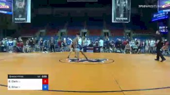 132 lbs Quarterfinal - Greyson Clark, Wisconsin vs Garrett Grice, Nebraska