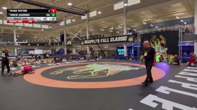 132 lbs Semifinal - Ryan Totten, Unattached vs Vince Jasinski, Unattached