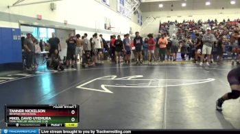 152 lbs Champ. Round 2 - Mikel David Uyemura, Titan Mercury Wrestling Club vs Tanner Nickelson, Beckman High School