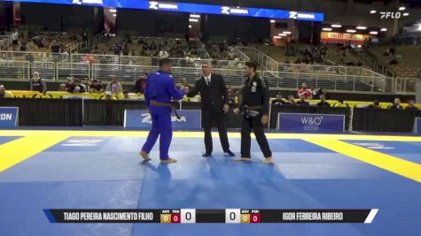Igor Ferreira Ribeiro vs Tiago Pereira Nascimento Filho 2025 Pan Jiu Jitsu IBJJF Championship