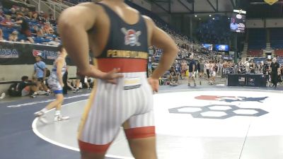 100 lbs Cons. Rd Of 32 - Dustin Woodruff, Ohio vs Jaxson Barton, Illinois