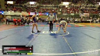 AA - 160 lbs Champ. Round 1 - Maverick McEwen, Butte vs Andrew Sykes, Bozeman