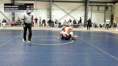 141 lbs Round Of 32 - Michael Manieri, Wesleyan vs Owen Woolcott, Coast Guard