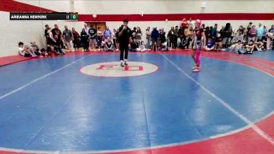 110/115 Round 1 - Kristalyn Dandridge, Unaffiliated vs Arieanna Newkirk, Cobra Wrestling Club
