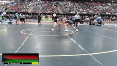 132 lbs Champ. Round 2 - Courtney Hunt, American Falls vs Regan Heywood, Wasatch