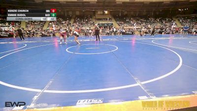Consolation - Kenzie Church, HURRICANE WRESTLING ACADEMY vs Emmie Sudol, Nashua Plainfield