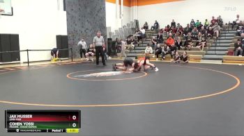 138 lbs Quarterfinal - Cohen Yossi, Prairie, Cedar Rapids vs Jax Musser, Linn-Mar