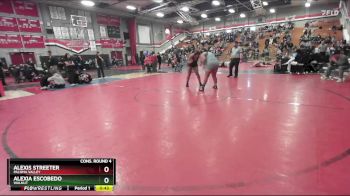 235 lbs Cons. Round 4 - Alexia Escobedo, Walnut vs Alexis Streeter, Paloma Valley