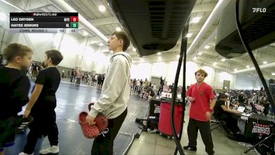 56 lbs Cons. Round 3 - Hayes Jenkins, Preston Warriors vs Leo Dryden, Mine Yard Dogs