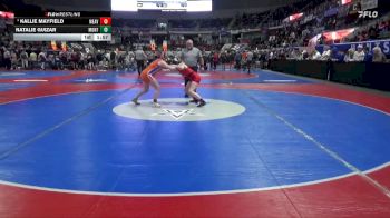 1-5A 138 Quarterfinal - Kallie Mayfield, Weaver vs Natalie Guizar, Montevallo