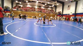 120 lbs Rr Rnd 5 - Camren Martinez, Bixby JH Boys vs Evelyn Tillison, Fort Gibson Youth Wrestling