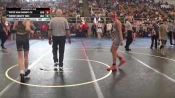 124 lbs Champ. Round 2 - Fritz Van Gundy C2, Elgin Comets Youth Wrestling vs Drew Nesity NE3, Club Not Listed/New Club
