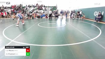 182 lbs Consi Of 8 #2 - Jacob Macarz, Newington vs Chayten Prashant, New Milford