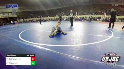 70 lbs Semifinal - Elijah Rodriguez, Fitness Fight Factory Wrestling Club vs Easton Whipp, CacheWrestlingClub