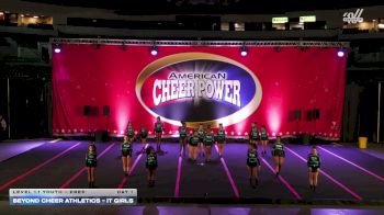 Beyond Cheer Athletics - It Girls [2026 L1.1 Youth - PREP Day 1] 2026 Cheer Power Trenton Showdown