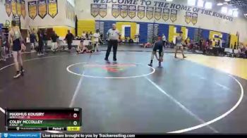 152 lbs Semis & Wb (16 Team) - Maximus Kousiry, North Port vs Colby McColley, A`Dale