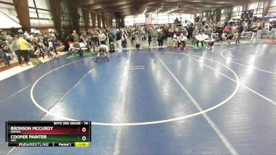 76 lbs Semifinal - Cooper Painter, JWC vs Bronson McCurdy, Uintah