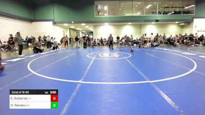 60 lbs Consi Of 16 #2 - Ezequiel Gutierrez, CA vs Owen Tannery, SC