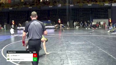 149 lbs Round Of 16 - Jeremiah Price, Appalachian State vs Max Petersen, ND State