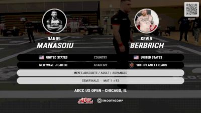 Kevin BERBRICH vs Daniel Manasoiu 2023 ADCC Chicago Open