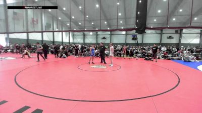 Junior Boys FS - 215 lbs Champ. Round 1 - Garrett Lees, WA vs Logan Downs, MT