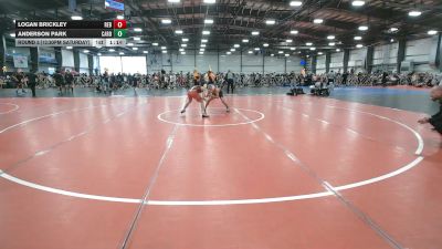 92 lbs Round 3 (12:30pm Saturday) - Anderson Park, Cali Red vs Logan Brickley, Rebellion