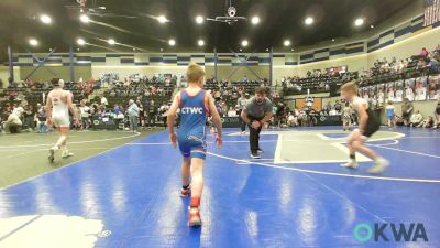 73 lbs Consolation - Baker Schubert, Chandler Takedown Club vs River Pearson, Scrap Yard Training