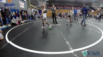 58-61 lbs Round Of 16 - Beckam Kolar, Team Nomad vs Cayden Petersen, Lions Wrestling Academy