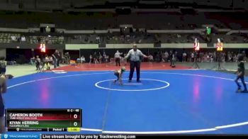 48 lbs Quarterfinal - Kiyan Herring, Flexwrestling vs Cameron Booth, Tabb Wrestling Club