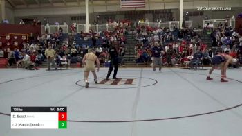 132 lbs Prelims - Justin Mastroianni, Green Farms Academy vs Chase Scott, Brother Martin High School