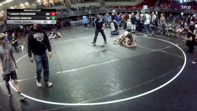 117 lbs Cons. Round 3 - Jayden Heedum, The Best Wrestler vs Logan Freiberger, Bridgeport Wrestling Club