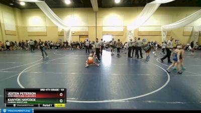 63 lbs Cons. Round 4 - Kanyon Haycock, Carbon Wrestling vs Jexten Peterson, Juab Wrestling Club (JWC)