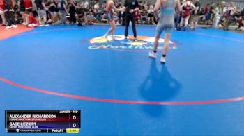 150 lbs Cons. Round 2 - Alexander Richardson, FordDynastyWrestlingClub vs Gage Lieziert, Camas Wrestling Club