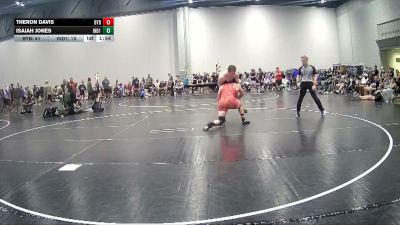 218 lbs Round 4 (8 Team) - Theron Davis, Backyard Brawlers vs Isaiah Jones, Indiana Outlaws