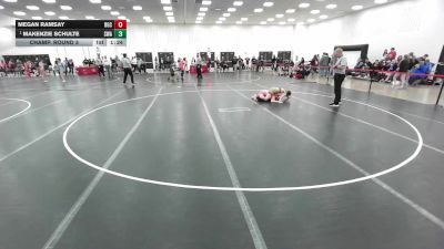 130 lbs Champ. Round 3 - Makenzie Schulte, Sarbacker Wrestling Academy vs Megan Ramsay, BGC
