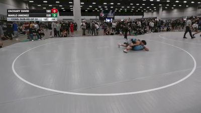 150 lbs Cons. Sub-rd Of 32 - Zachary David, Team Idaho Wrestling Club vs Marlo Jimenez, Florida
