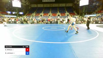 113 lbs Cons 16 #2 - Sean Willcox, California vs Brock Johnson, Kansas