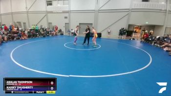 132 lbs Round 1 (8 Team) - Ashlan Thompson, Missouri Ice vs Kassey Daugherty, Virginia Blue