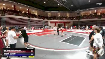 132 lbs Champ. Round 2 - Michael Hernandez, Putnam City Freestyle Wrestling Club vs Kylan Ooton, Prodigy Wrestling