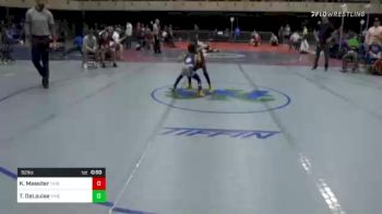 52 lbs Quarterfinal - Kitt Messiter, Fairfax vs Timothy DeLouise, Vineland