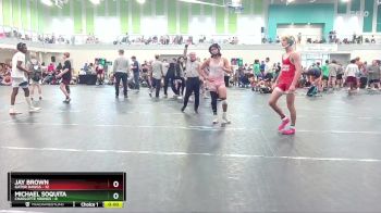 132 lbs Round 2 (4 Team) - Michael Soquita, Charlotte Vikings vs Jay Brown, Gator Dawgs