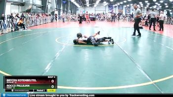 72 lbs Rd# 2 10:30am Friday - Rocco Pallilian, POWA vs Brycen Kotenbeutel, PA Blue