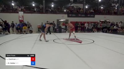 86 kg Semifinal - Lucas Cochran, Nittany Lion Wrestling Club vs Reece Heller, Pittsburgh Wrestling Club