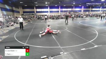 120 lbs Round Of 128 - Axel Lauridsen, Paw vs Tristan Park, OC Pride Wrestling